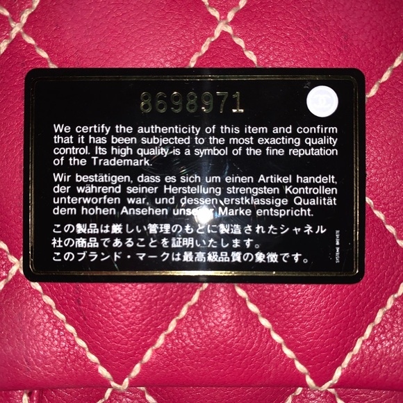 CHANEL Quilted Handbag AUTHENTIC Satchel - Picture 7 of 8